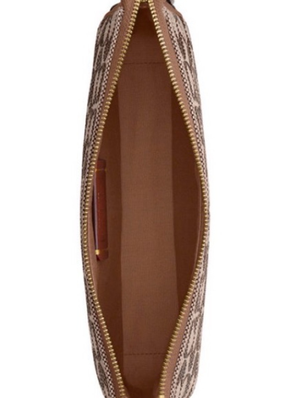 Coach Crystal Signature Plaza 22 Jacquard Shoulder sold out on Coach site NWT - Picture 11 of 15